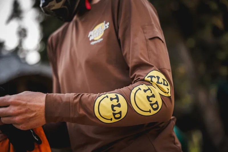 Troy Lee Designs Ruckus Ride LS MTB Jersey Wheelies Chocolate-6