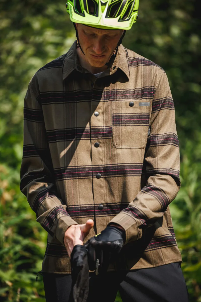 Troy Lee Designs Grind Flannel Dark Pine-11