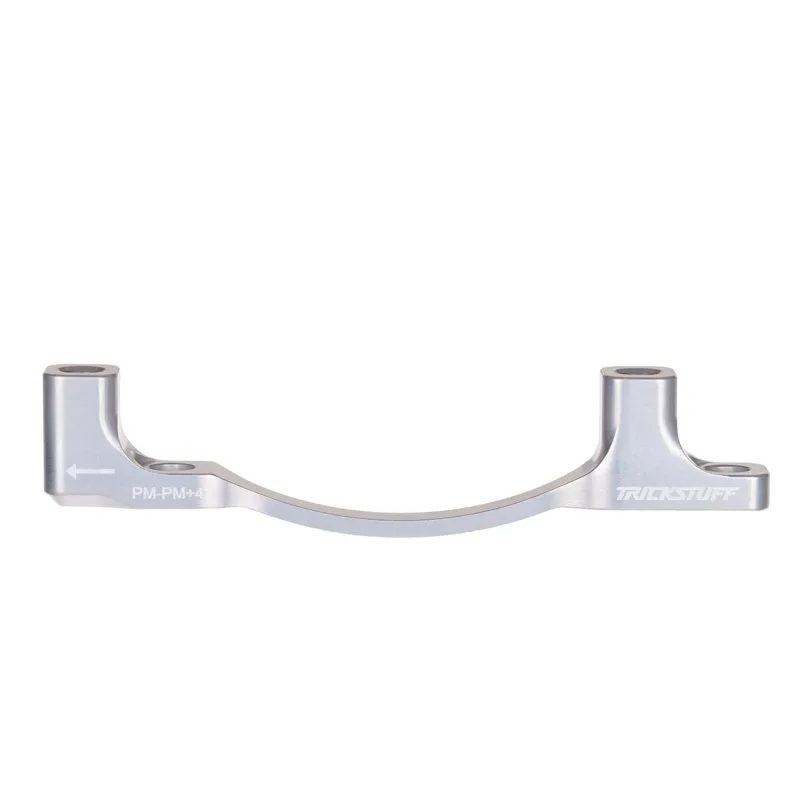 Trickstuff CNC Brake Adaptor PM to PM +43mm Silver