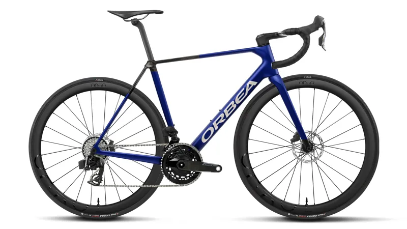 Orbea Orca M21e TEAM Road Bike 2027 Cobalt Blue/Carbon Raw