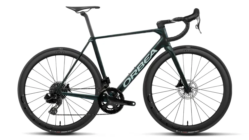 Orbea Orca M22 TEAM Road Bike 2027 Escape Green/Carbon View Matt
