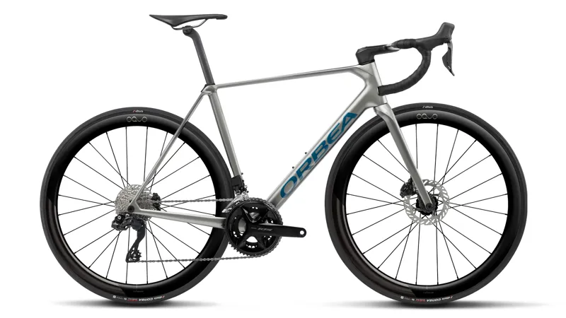 Orbea Orca M30i LTD PWR Road Bike 2027 Spark Silver/Titain Grey