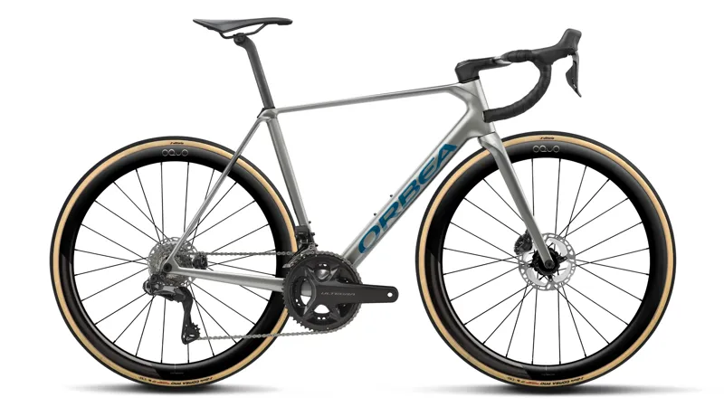 Orbea Orca M20i LTD PWR Road Bike 2027 Spark Silver/Titain Grey