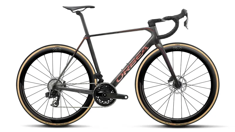 Orbea Orca M21E LTD PWR Road Bike 2027 Diamond Carbon/Sunset Carbon