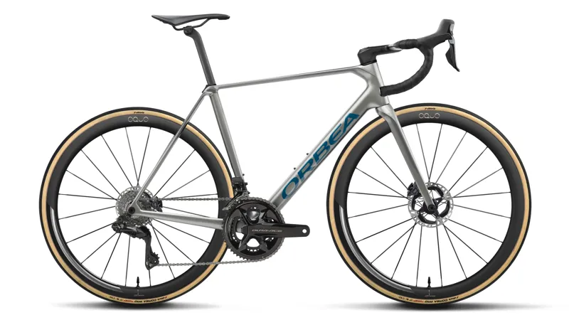 Orbea Orca M10i LTD PWR Road Bike 2027 Spark Silver/Titain Grey