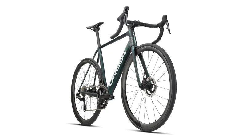 Orbea Orca M10i LTD PWR Road Bike 2027 Escape Green/Carbon View Matt-1