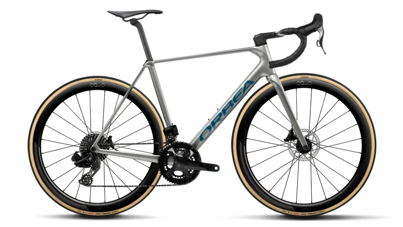 Orbea Orca M22 LTD PWR Road Bike 2027 Spark Silver/Titan Grey