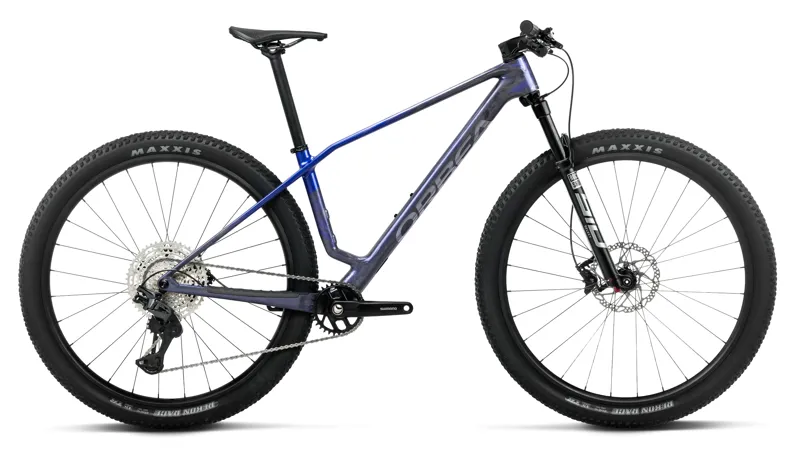 Orbea Alma M30 Hardtail Mountain Bike 2027 Noctiluca Carbon/Cobalt Blue