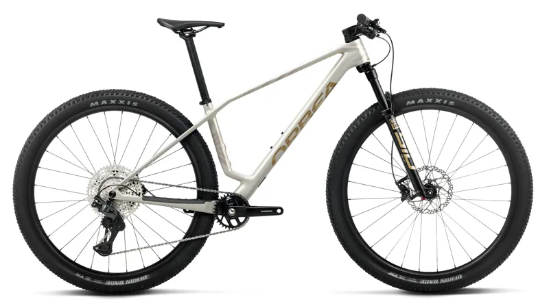 Orbea Alma M30 Hardtail Mountain Bike 2027 Golden White/Titan Gold
