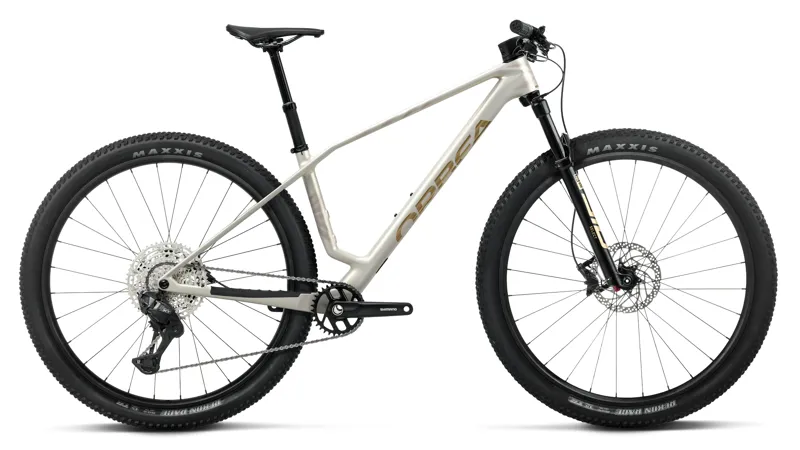Orbea Alma M20 Hardtail Mountain Bike 2027 Golden White/Titan Gold