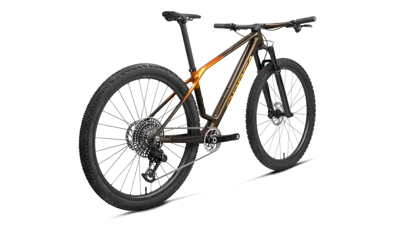 Orbea Alma M-Pro Hardtail Mountain Bike 2027 Caramel Carbon View/Leo Orange-2
