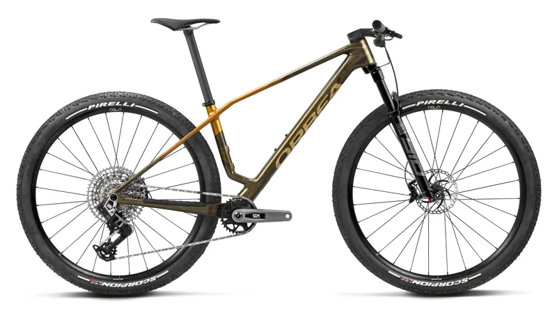 Orbea Alma M-Pro Hardtail Mountain Bike 2027 Noctiluca Carbon/Cobalt Blue