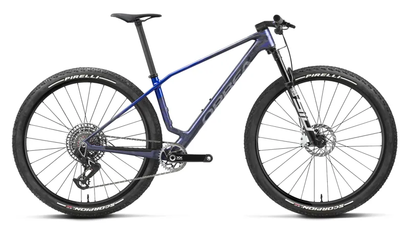Orbea Alma M-LTD Hardtail Mountain Bike 2027 Noctiluca Carbon/Cobalt Blue