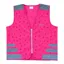 Wowow Nutty Kids Safety Cycling Vest Hi-Viz Reflecticve/Pink