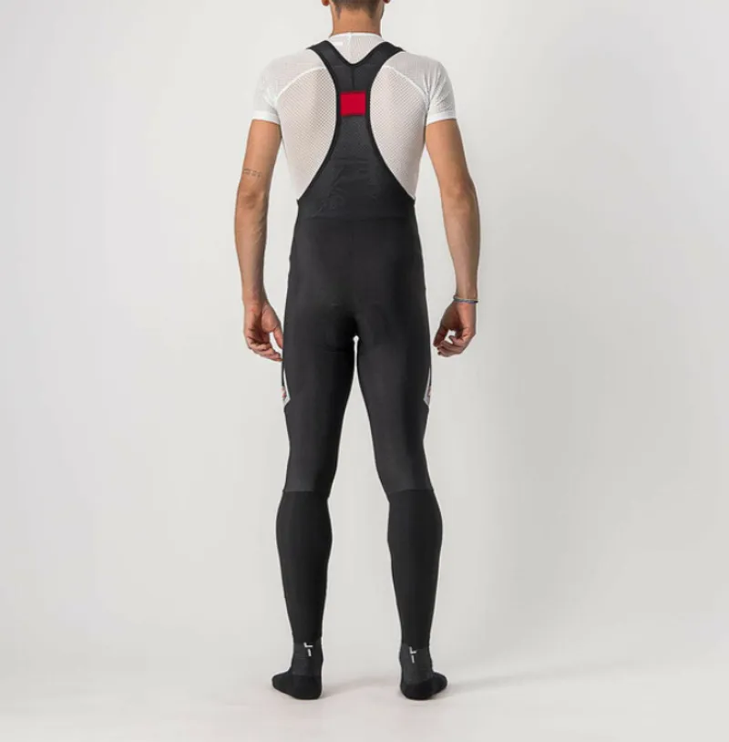 Castelli Velocissimo 5 Road Bibtight Black/Silver Reflex-1
