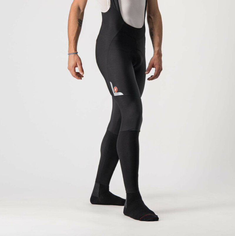 Castelli Velocissimo 5 Road Bibtight Black/Silver Reflex-2