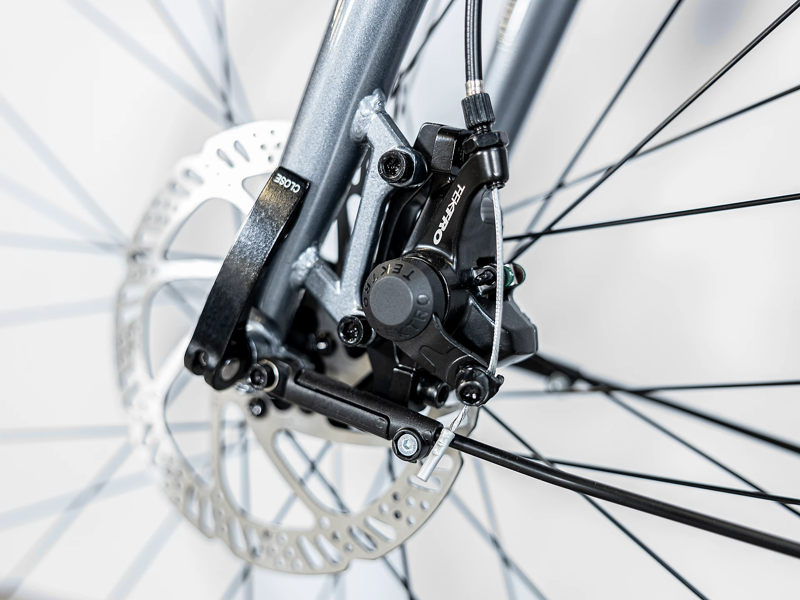 Trek Verve 1 Equipped Hybrid Bike 2023  Galactic Grey-3