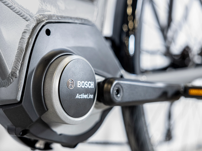 Trek Verve+ 1 Lowstep DT 400WH Electric Bike 2023 Galactic Grey-2