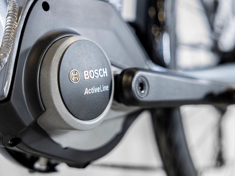 Trek Verve+ 1 300WH Electric Bike 2023 Galactic Grey-2