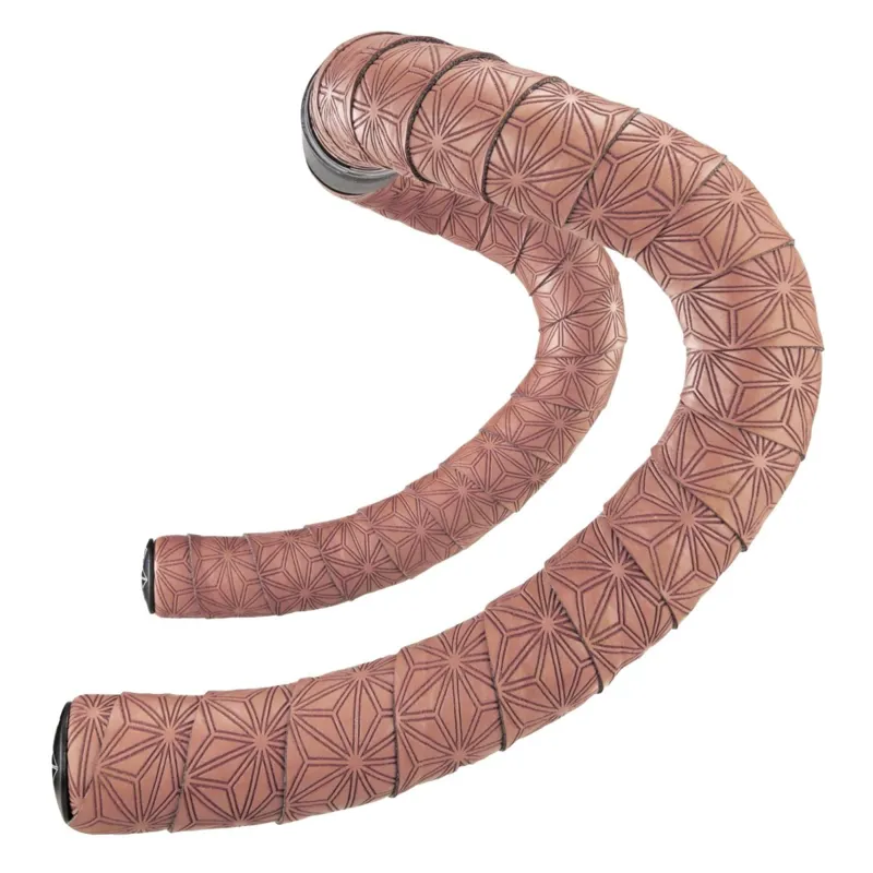 Supacaz Super Sticky Kush Gravel Bar Tape with Plugs Coffee/Ano Black