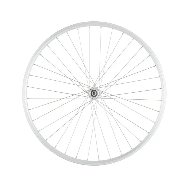 MPart Hybrid 700c Rear Solid Axle Screw On Wheel 135mm QR Silver