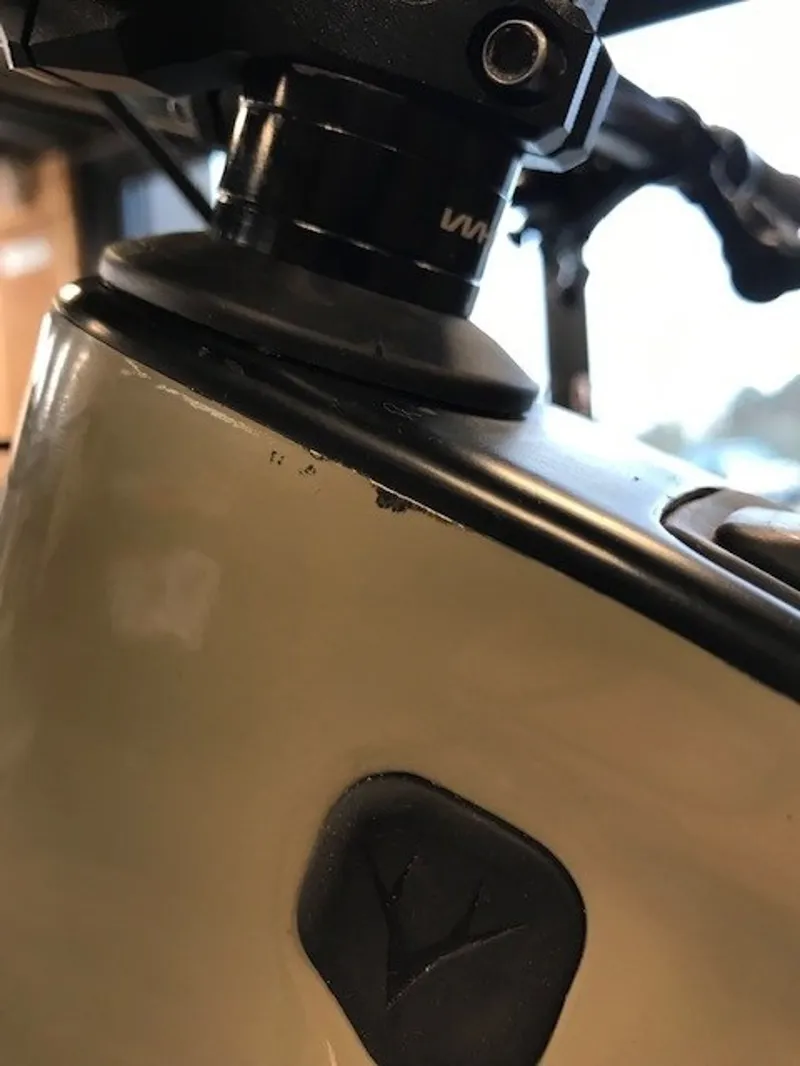 EX DEMO Whyte E-Lyte 150 Works Medium Electric Bike 2024 Gloss Olive/UD Carbon-3