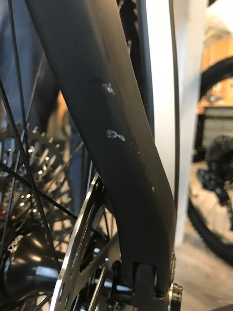 EX Display Whyte E-Lyte 150 RSX XL Electric Bike 2024 Gloss Silver/UD Carbon-1