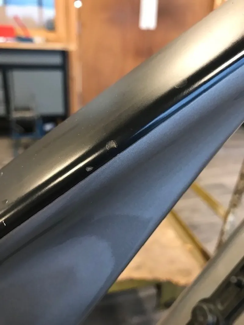 Ex Demo Whyte E-Lyte150 RSX Large Electric Bike 2024 Gloss Silver/UD Carbon-3