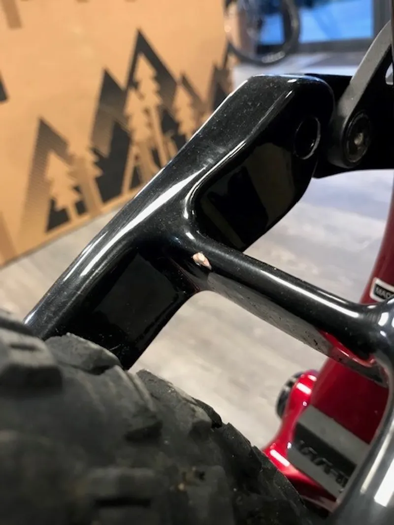 Ex Demo Whyte E-Lyte Evo Stag Works Electric Bike 2025 Gloss Ruby Red/Black Fade/BLK1-2