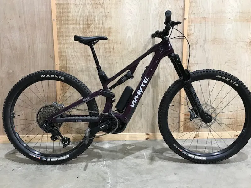 Ex Demo Whyte E-Lyte 150 Evo RS Small Electric Bike 2025 Gloss Purple/Black