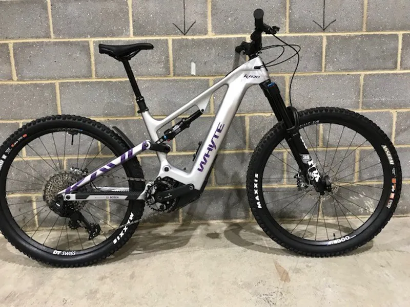 Ex Demo Whyte Kado RSX Medium Electric Bike 2025 Gloss Light Silver