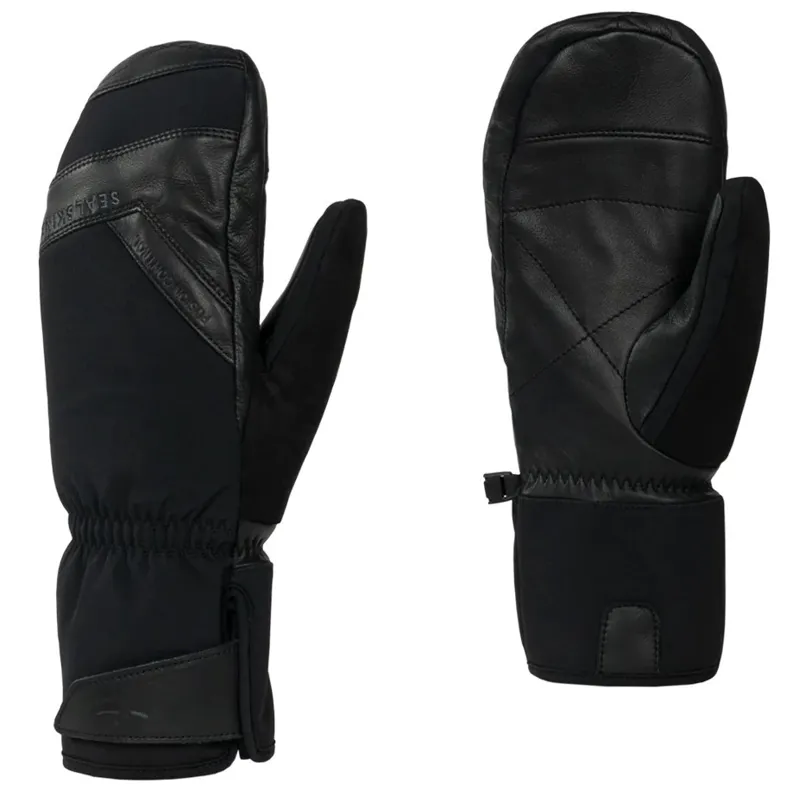 SealSkinz Swaffham Waterproof Extreme Cold Weather Insulated Finger-Mitten With Fusion Control Black-2