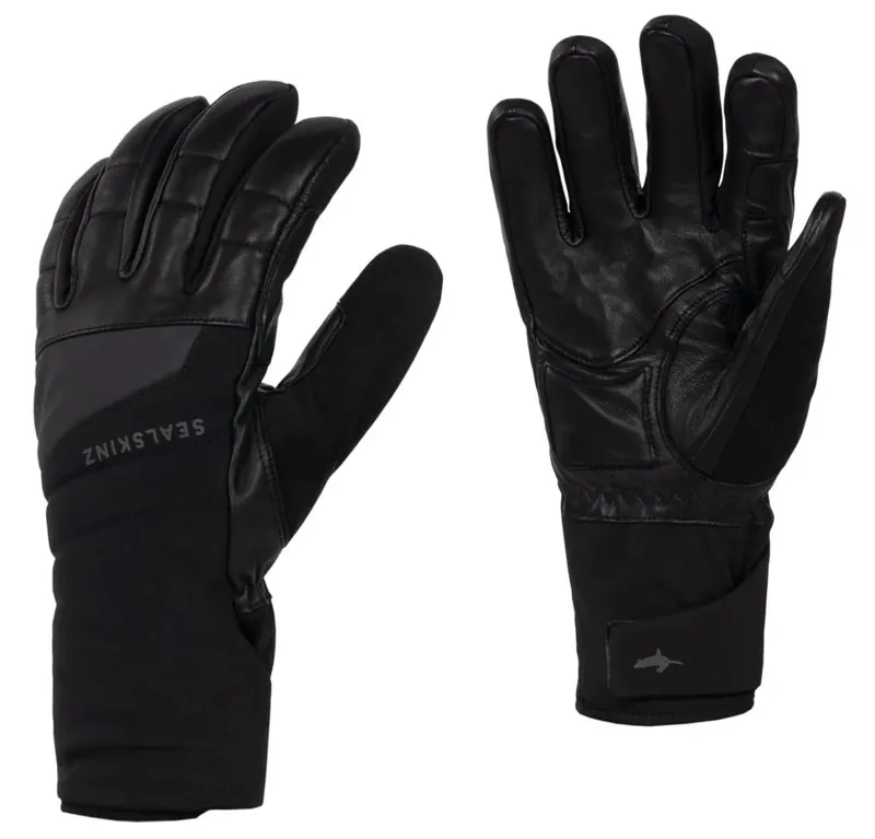 SealSkinz Waterproof Extreme Cold Weather Insulated Gauntlet with Fusion Control Glove Black-2