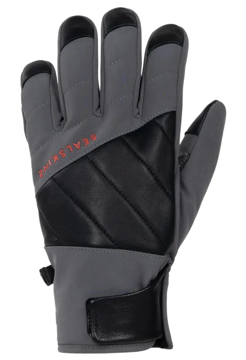SealSkinz Waterproof Extreme Cold Weather Insulated Glove with Fusion Control Grey/Black