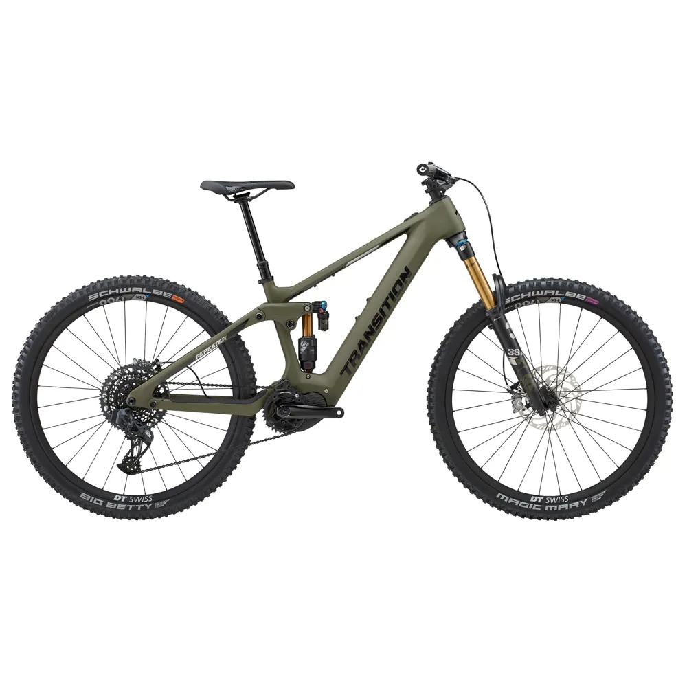 Transition Transition Repeater Carbon AXS Electric Mountain Bike 2023 Green