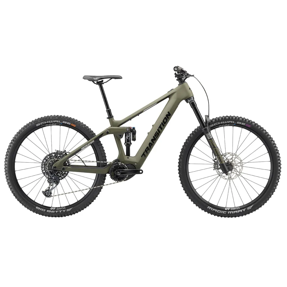 Transition Transition Repeater Carbon GX Electric Mountain Bike 2023 Green