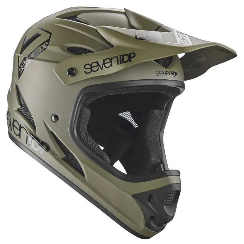 7iDP M1 FullFace MTB Helmet Army Green-4