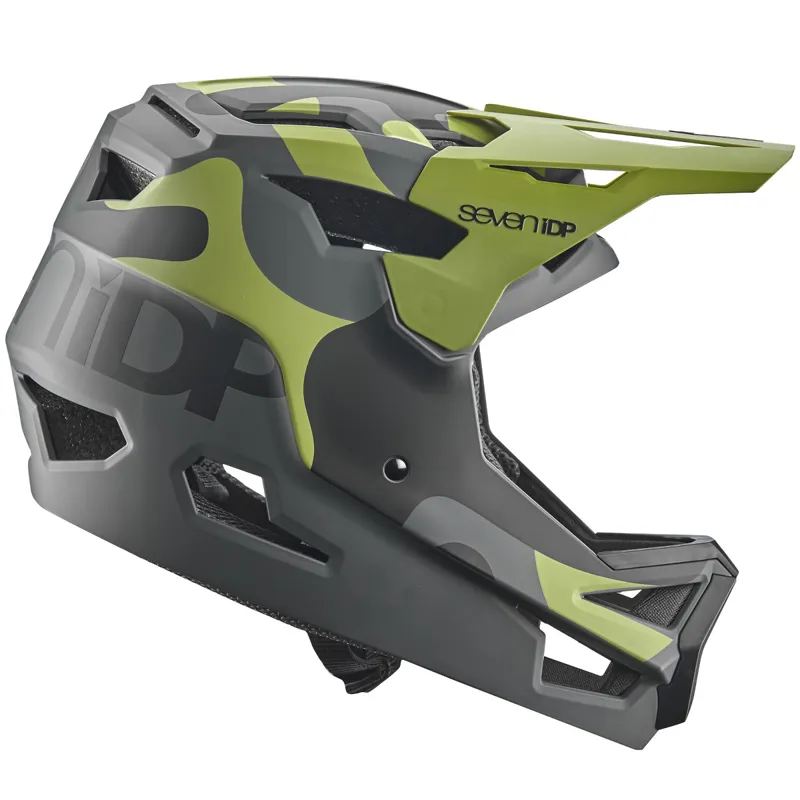 7iDP Project 23 ABS FullFace MTB Helmet Army Camo-6