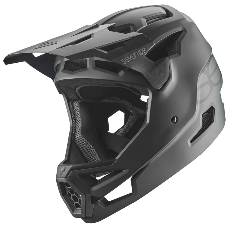 7iDP Project 23 ABS FullFace MTB Helmet Graphite/Black-1