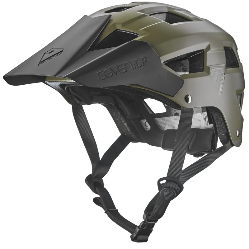 7iDP M5 MTB Helmet Army Green-1