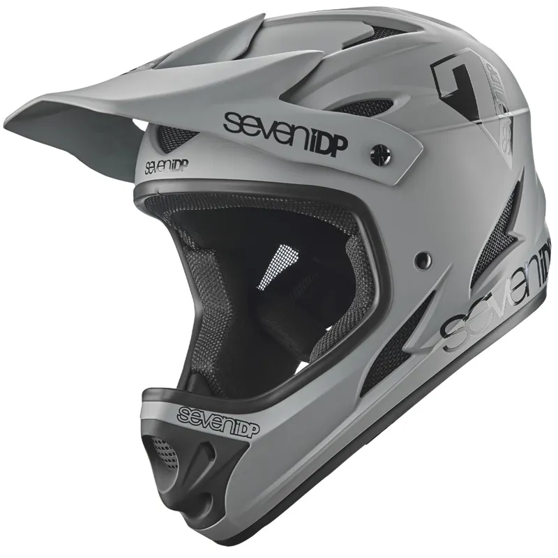 7iDP M1 FullFace MTB Helmet Grey-1