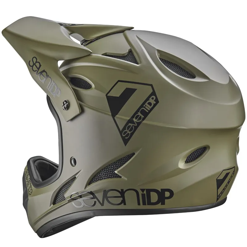 7iDP M1 FullFace MTB Helmet Army Green-2