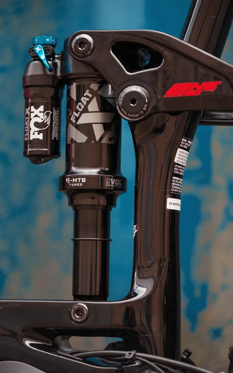 Merida eOne-Sixty 9000 Electric Bike 2023 Red-10