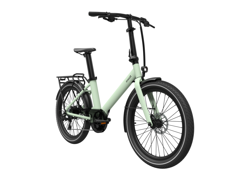 Eovolt Evening Compact Electric Bike 24in Wheel 2023 Sage Green-1