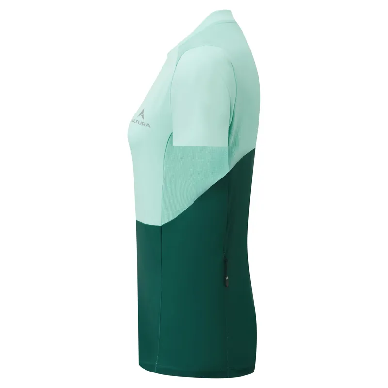Altura Womens Airstream Short Sleeve Jersey Forest Green -2