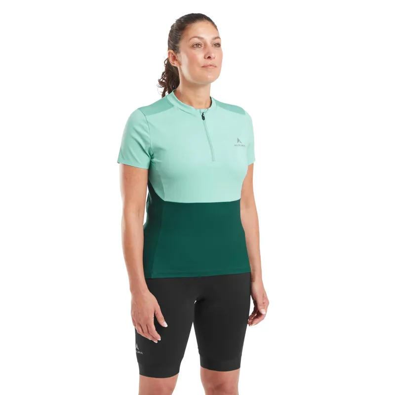 Altura Womens Airstream Short Sleeve Jersey Forest Green -4