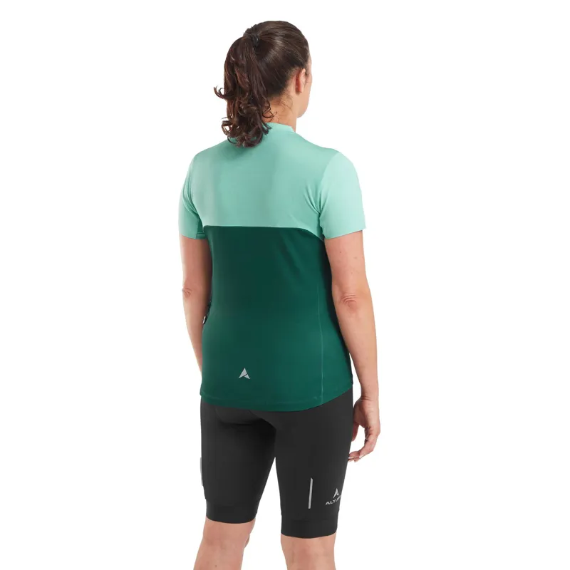 Altura Womens Airstream Short Sleeve Jersey Forest Green -6