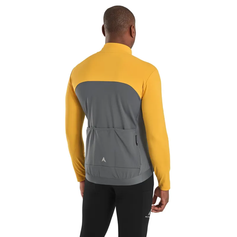 Altura Airstream Long Sleeve Jersey Mustard-1