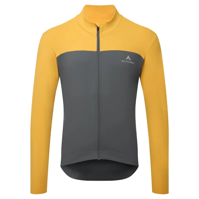 Altura Airstream Long Sleeve Jersey Mustard-4