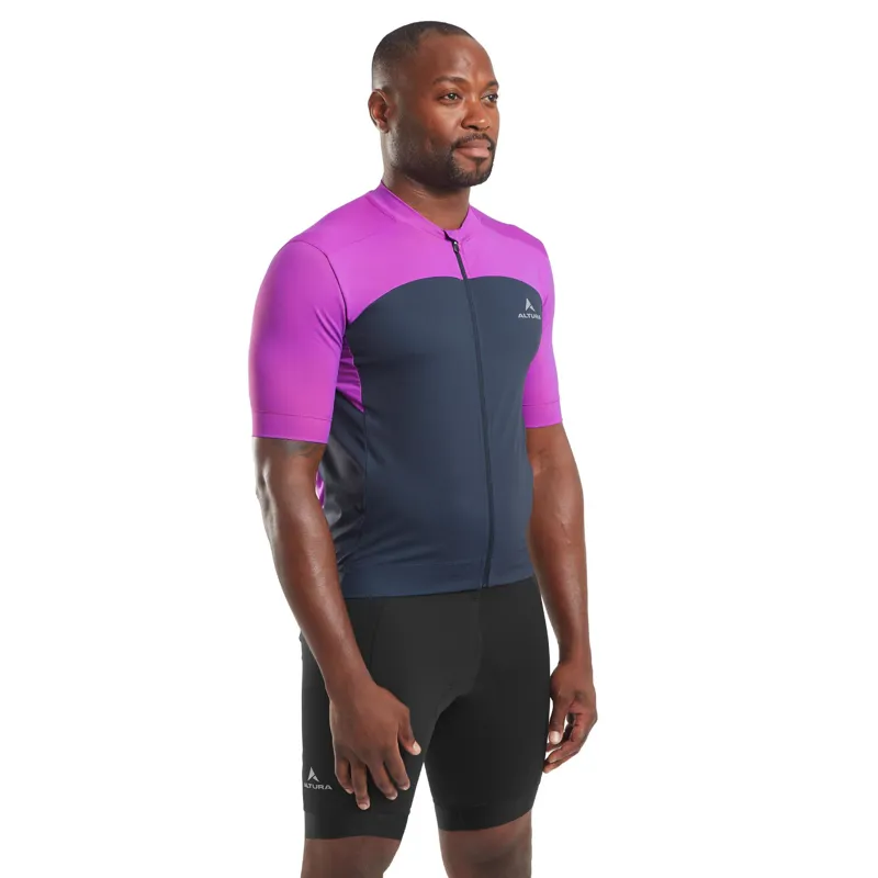 Altura Airstream Short Sleeve Jersey Navy -4